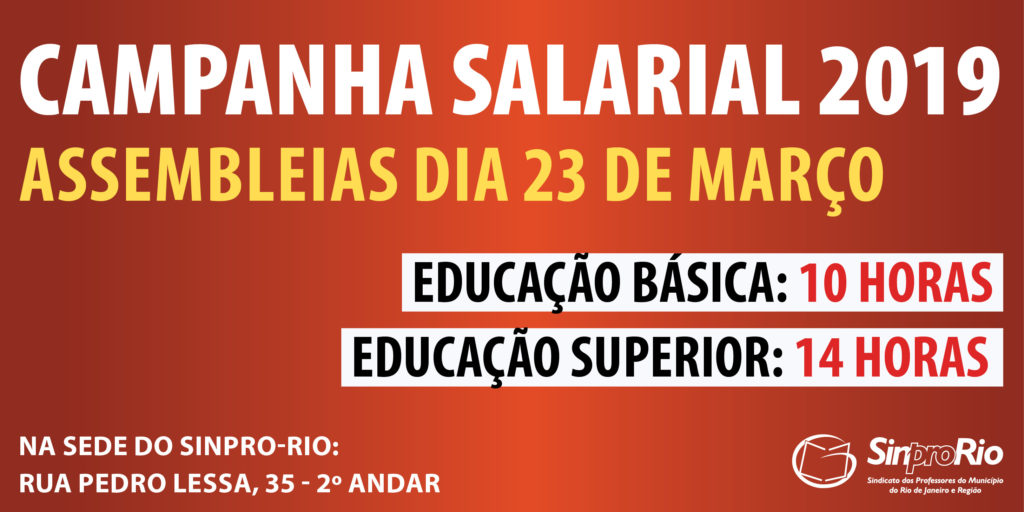 Campanha Salarial!!