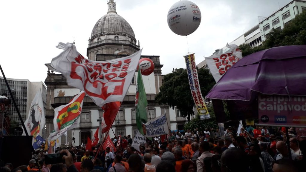 Ato contra a Reforma da Previdência – 22/03