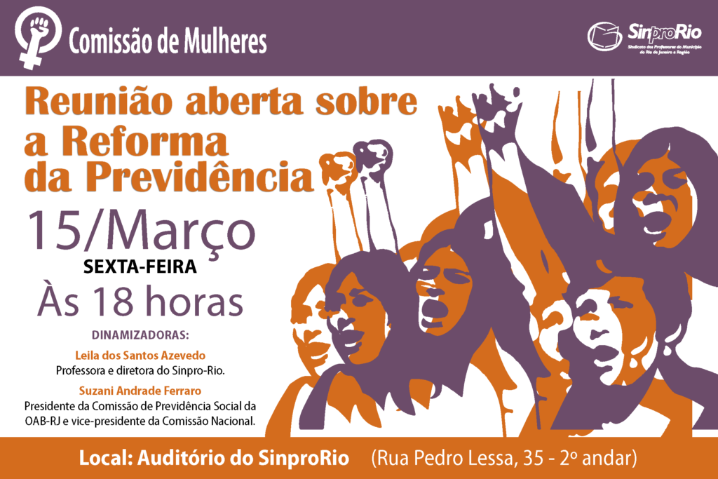Reforma da Previdência: venha debater!