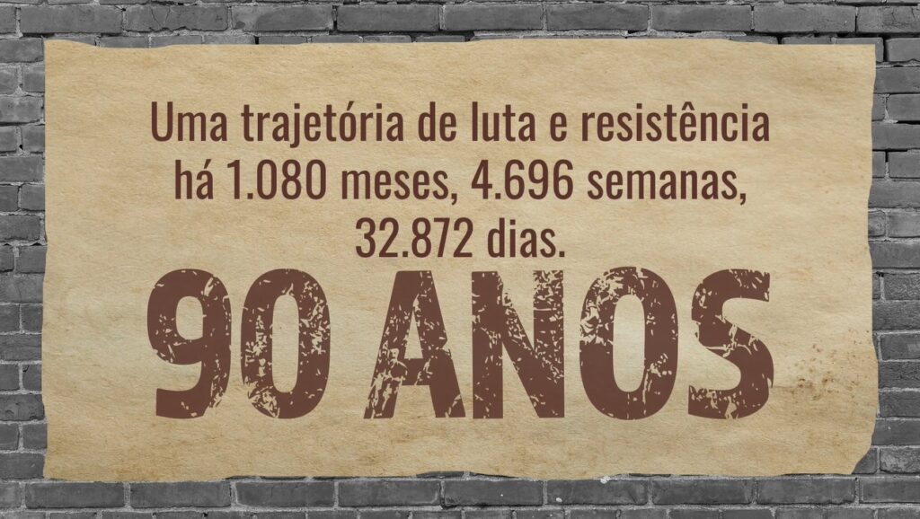 SINPRO-RIO – 90 ANOS – 31/05/2021!