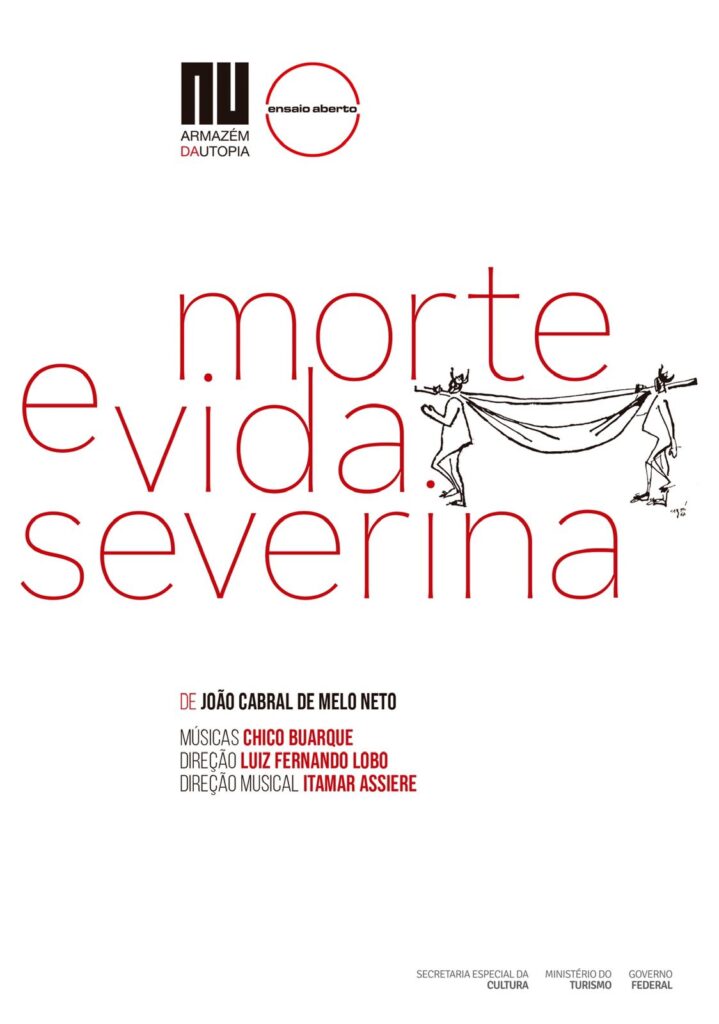 Sinpro-Rio distribui 50 ingressos para peça ‘MORTE E VIDA SEVERINA’