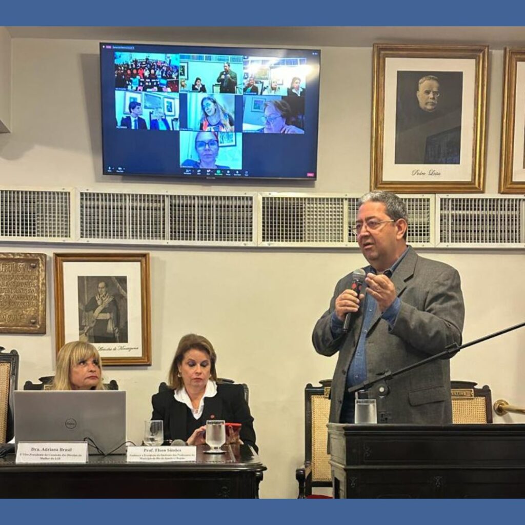 Sinpro-Rio participa de debate sobre Violência nas Escolas no IAB