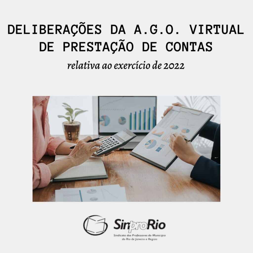 Assembleia aprova Prestação de Contas relativas ao ano fiscal de 2022