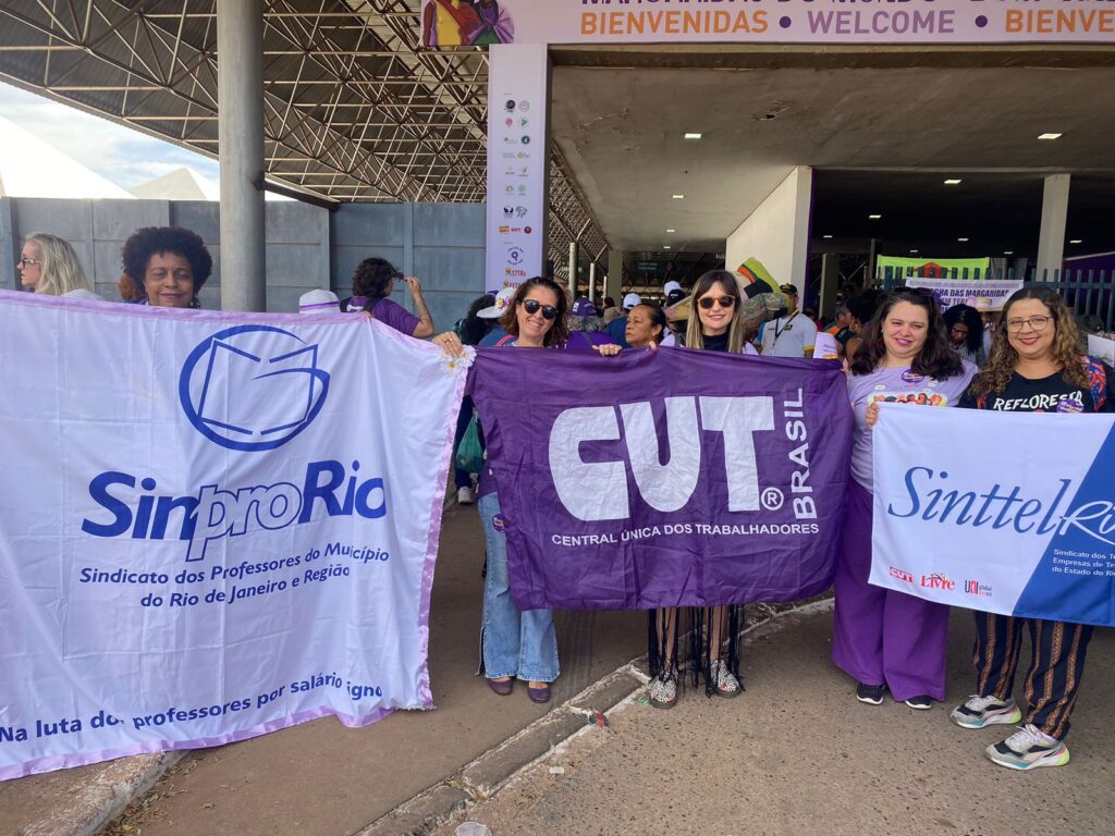 Sinpro-Rio na Marcha das Margaridas