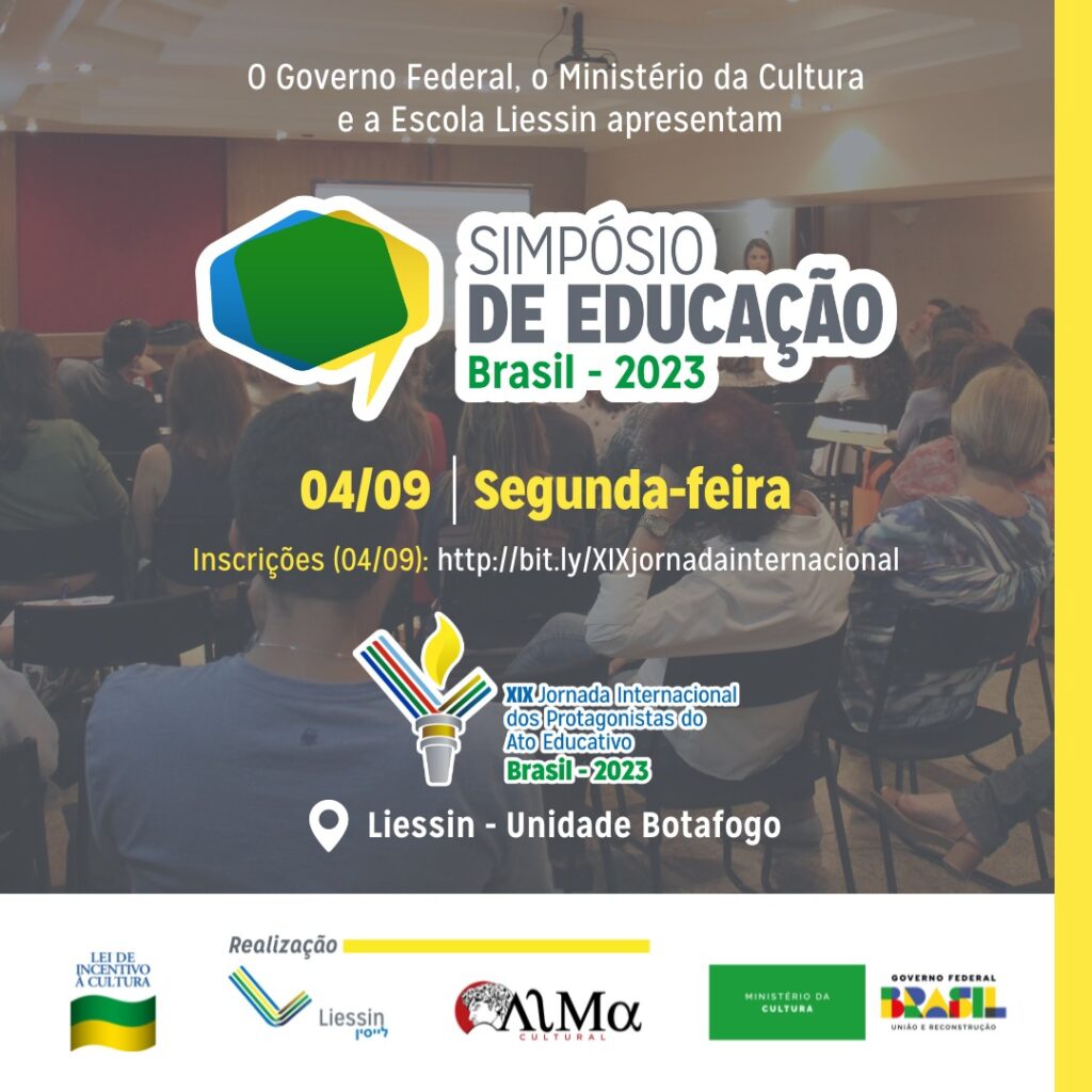 Simpósio de Educação Brasil – 2023; veja programação aberta e inscreva-se