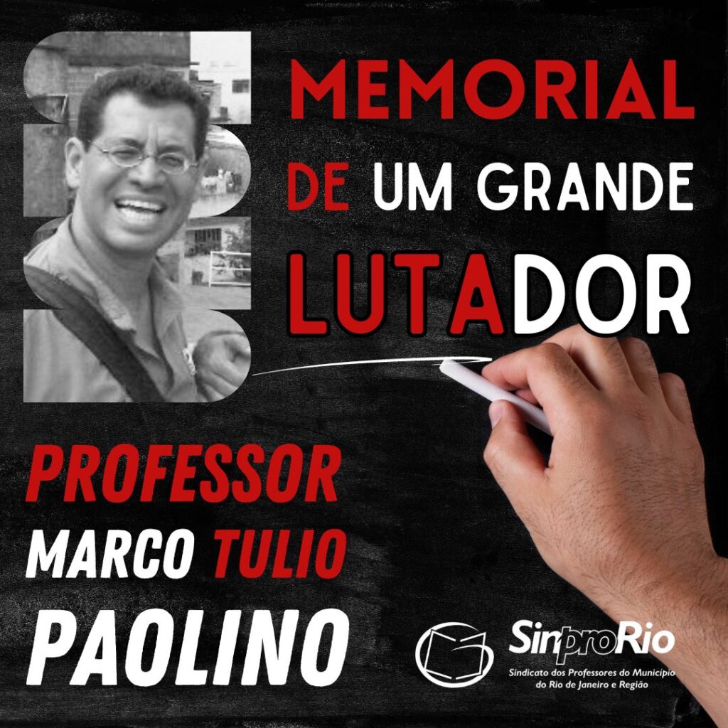 MEMORIAL: “Tulio, um lutador na acepção da palavra”