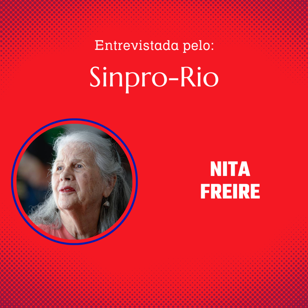 Educadora Nita Freire fala quem foi o professor de sua vida; Você sabe quem?