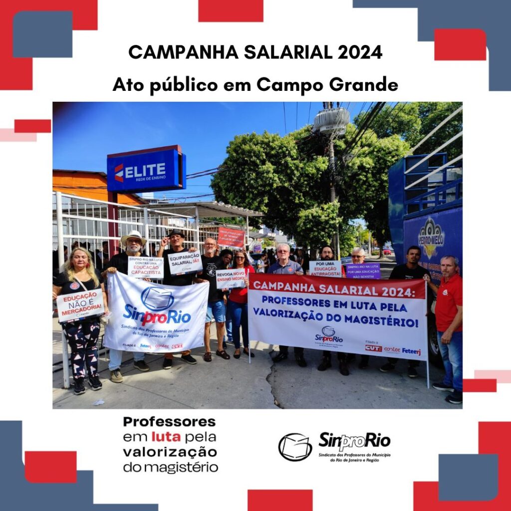 Camp. Salarial 2024 – Ato Público em Campo Grande