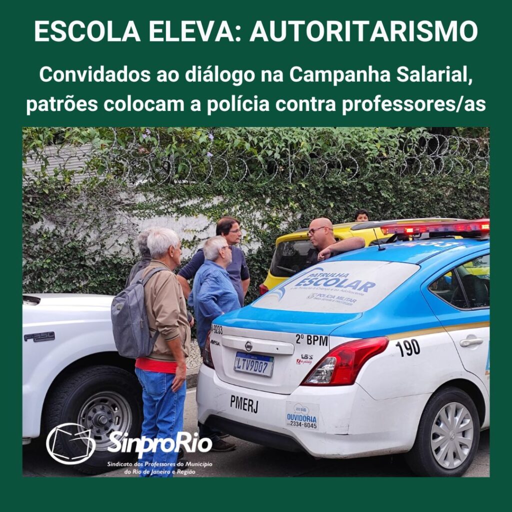 Escola Eleva: autoritarismo durante Ato Público