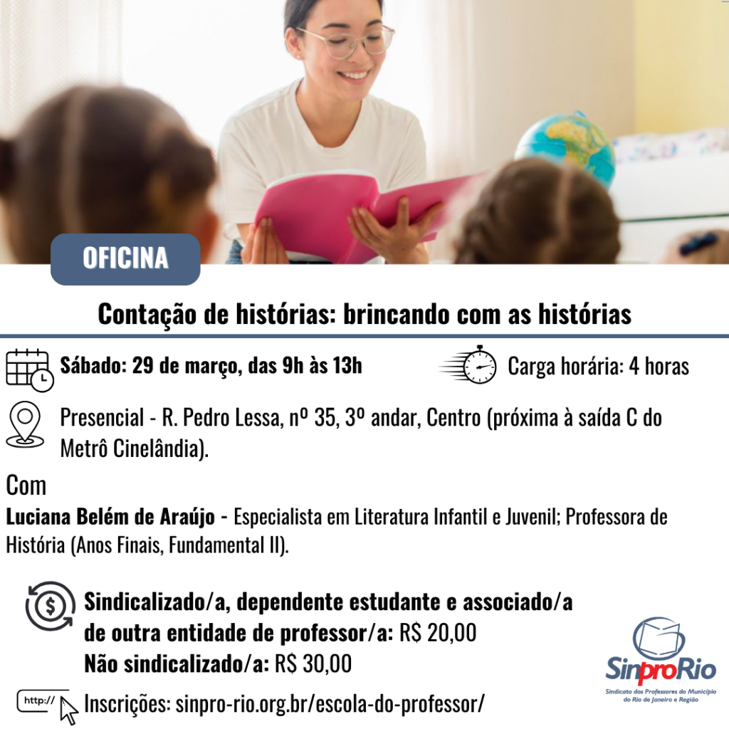 [2025/1] Contação de histórias: brincando com as histórias