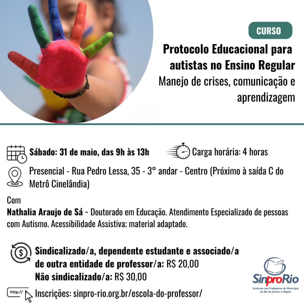 [2025/1] Protocolo Educacional para autistas no Ensino Regular