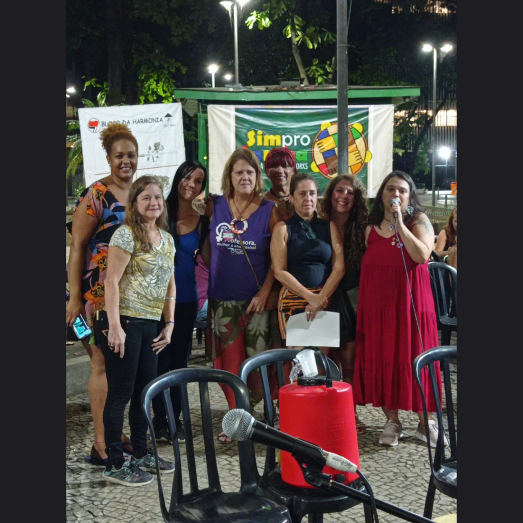 Sarau das Mulheres no Sim Pro Samba