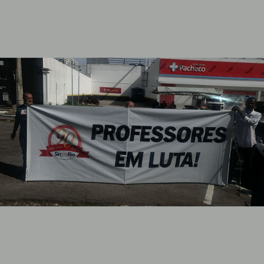 Campanha Salarial 2025 do Sinpro-Rio no Recreio dos Bandeirantes!