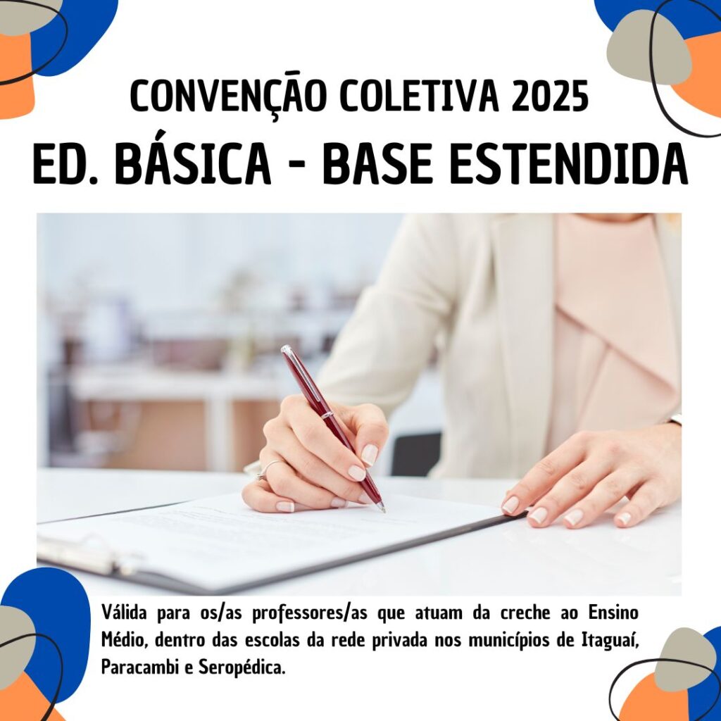 Camp. Salarial 2025 – Base Estendida: assinada  Convenção Coletiva (CCT)
