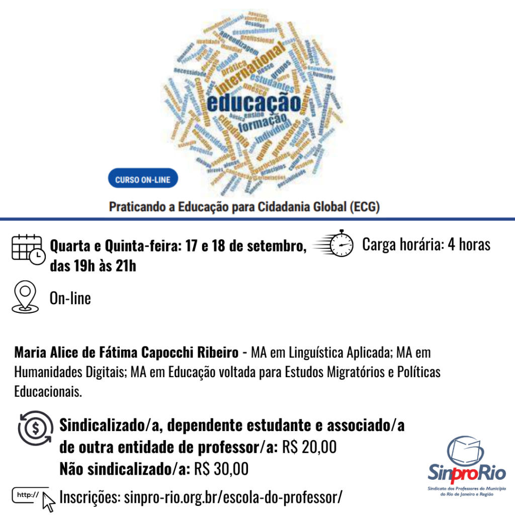 [2025/2] Praticando a Educação para Cidadania Global (ECG) 