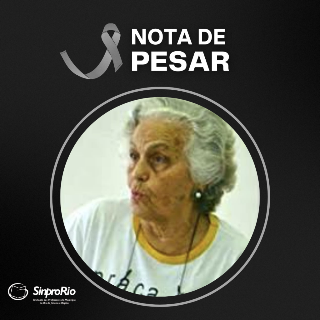 Nota de pesar: professora Maria da Penha Jacobina