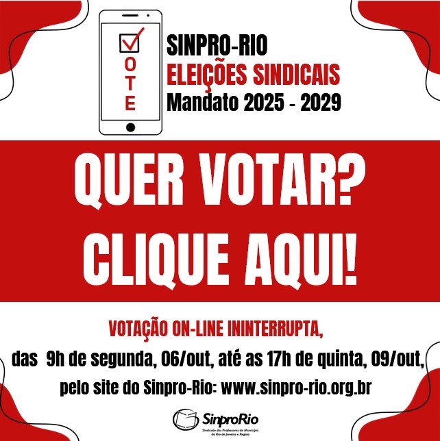 QUER VOTAR? CLIQUE AQUI!