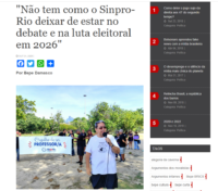 “Não tem como o Sinpro-Rio deixar de estar no debate e na luta eleitoral em 2026”