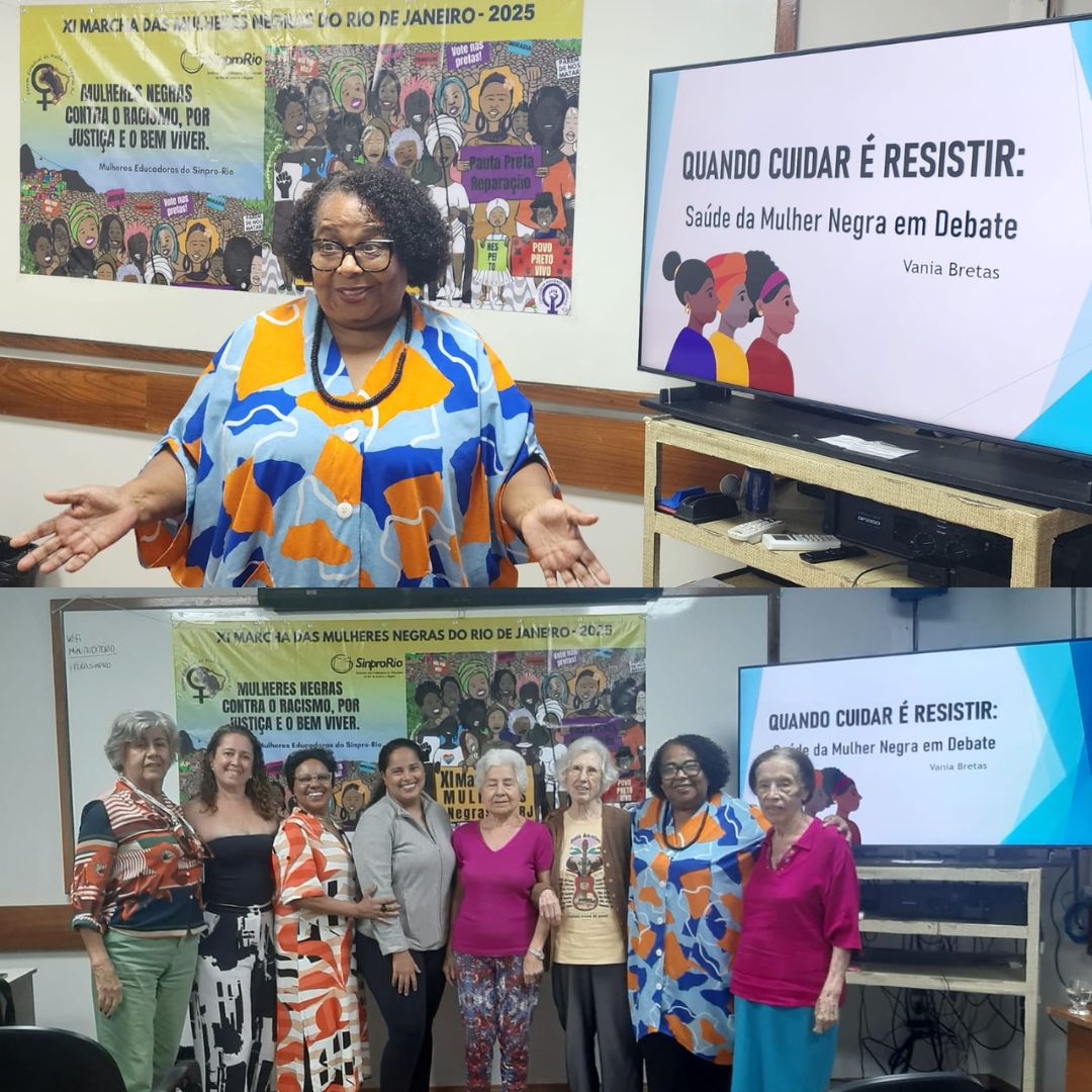 Copap recebe palestra “Quando cuidar é resistir”, da professora Vânia Bretas