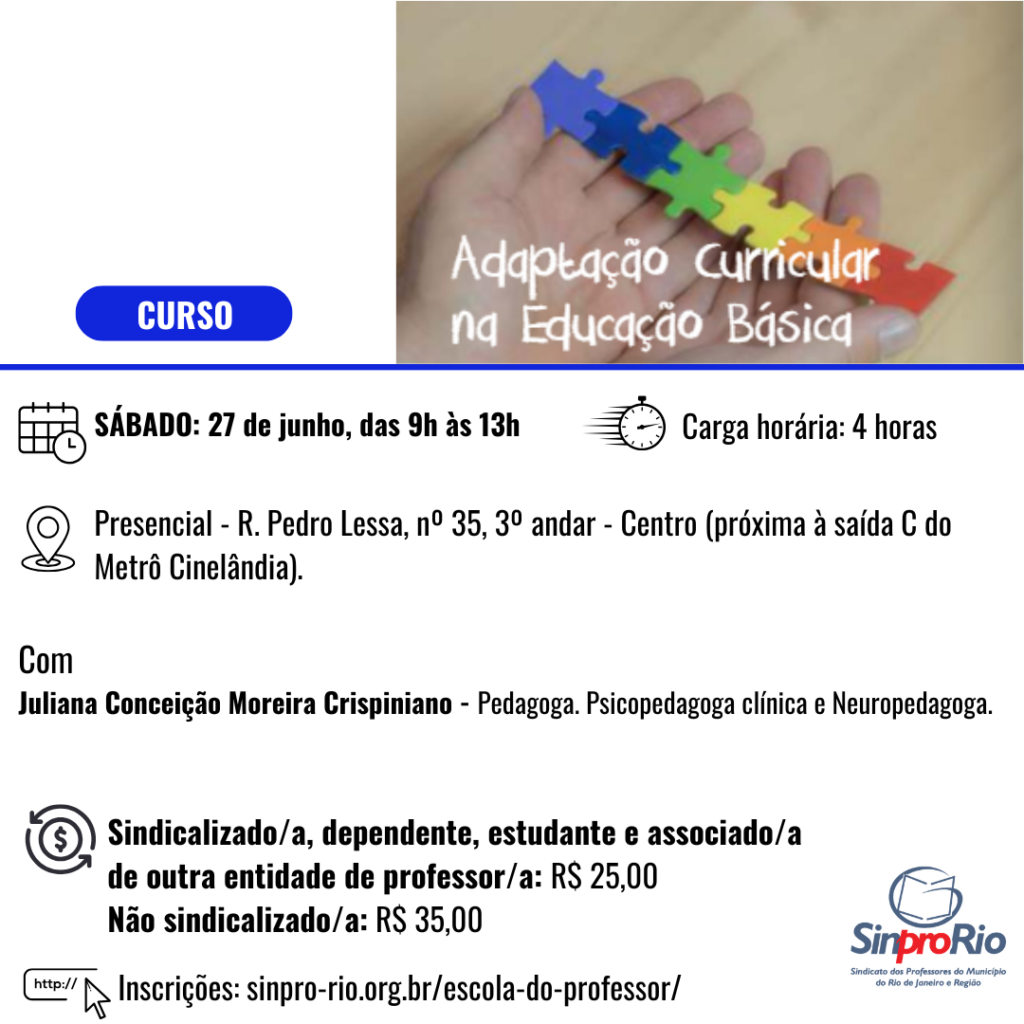 [2026/1] Adaptação curricular na Educação Básica