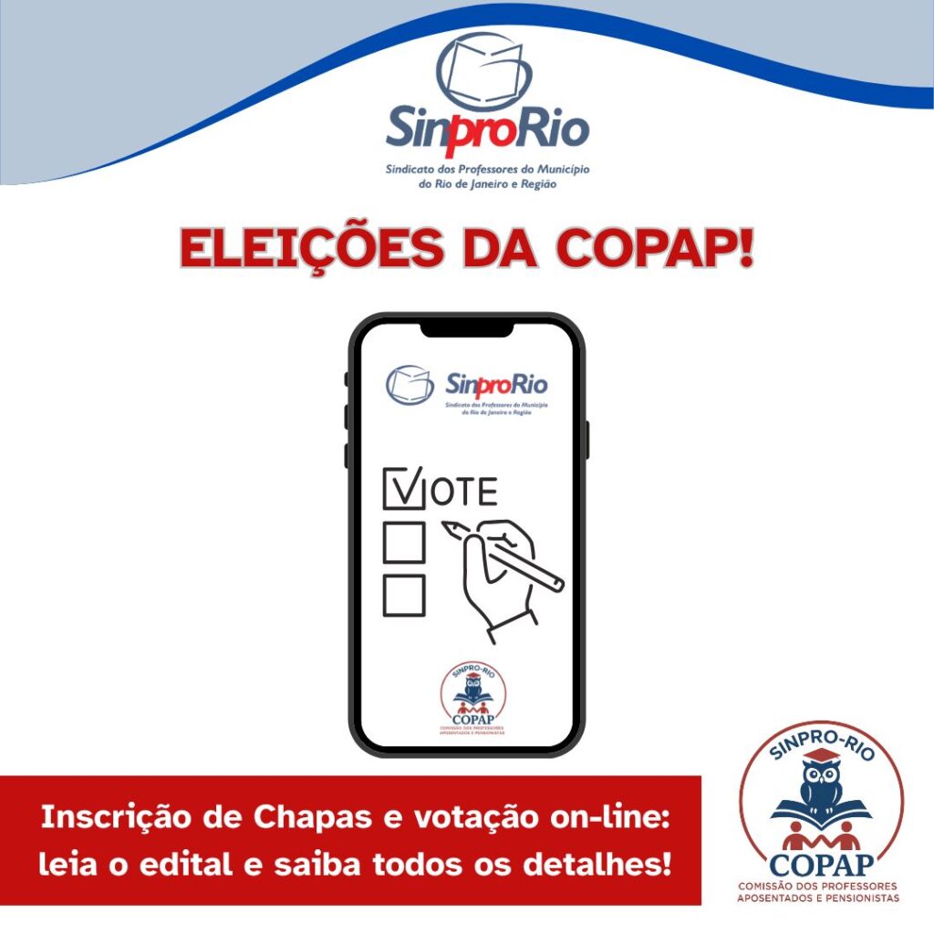 Copap – lançado edital para eleições da coordenação da comissão!