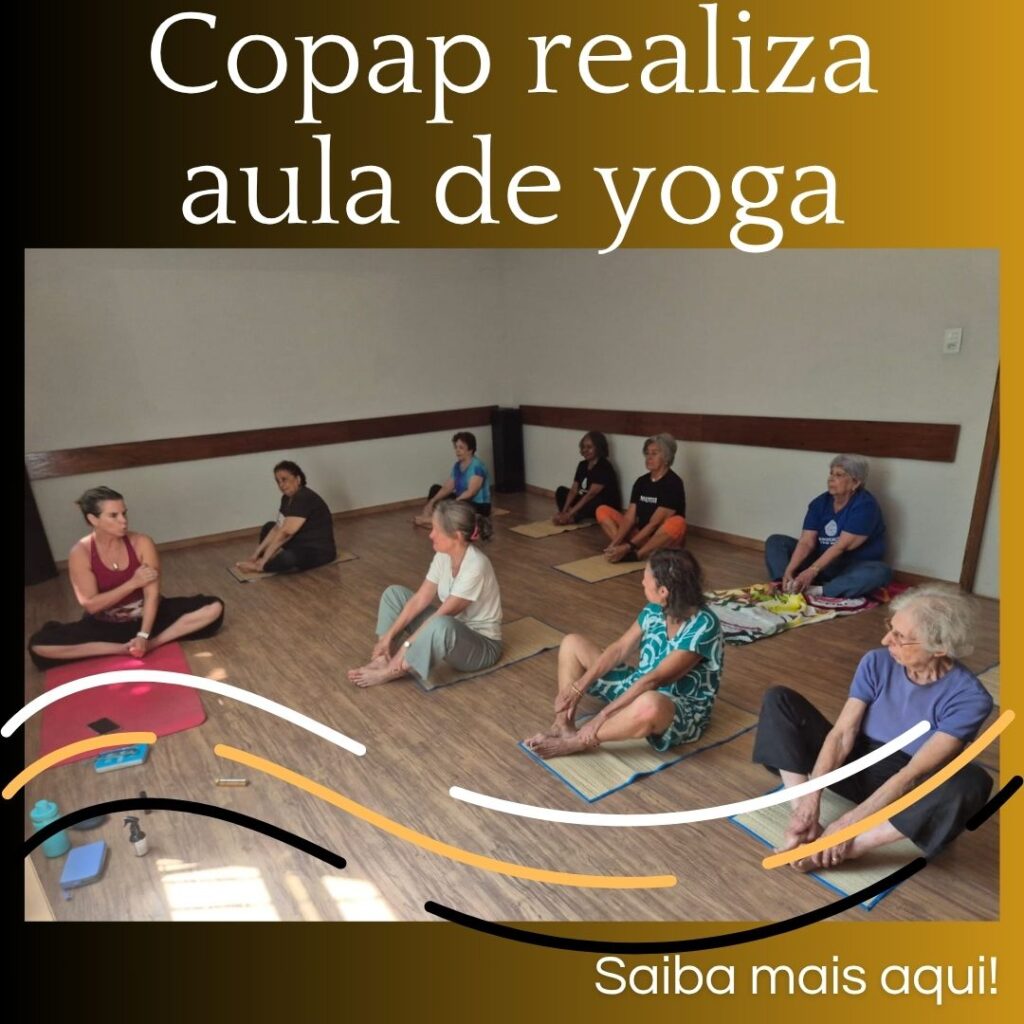 Copap realiza aula de yoga nesta sexta, dia 17 de abril