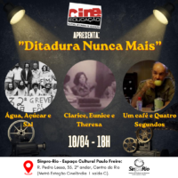 CINE EDUCAÇÃO – 10/04, às 18h, no Sinpro-Rio, com entrada franca!