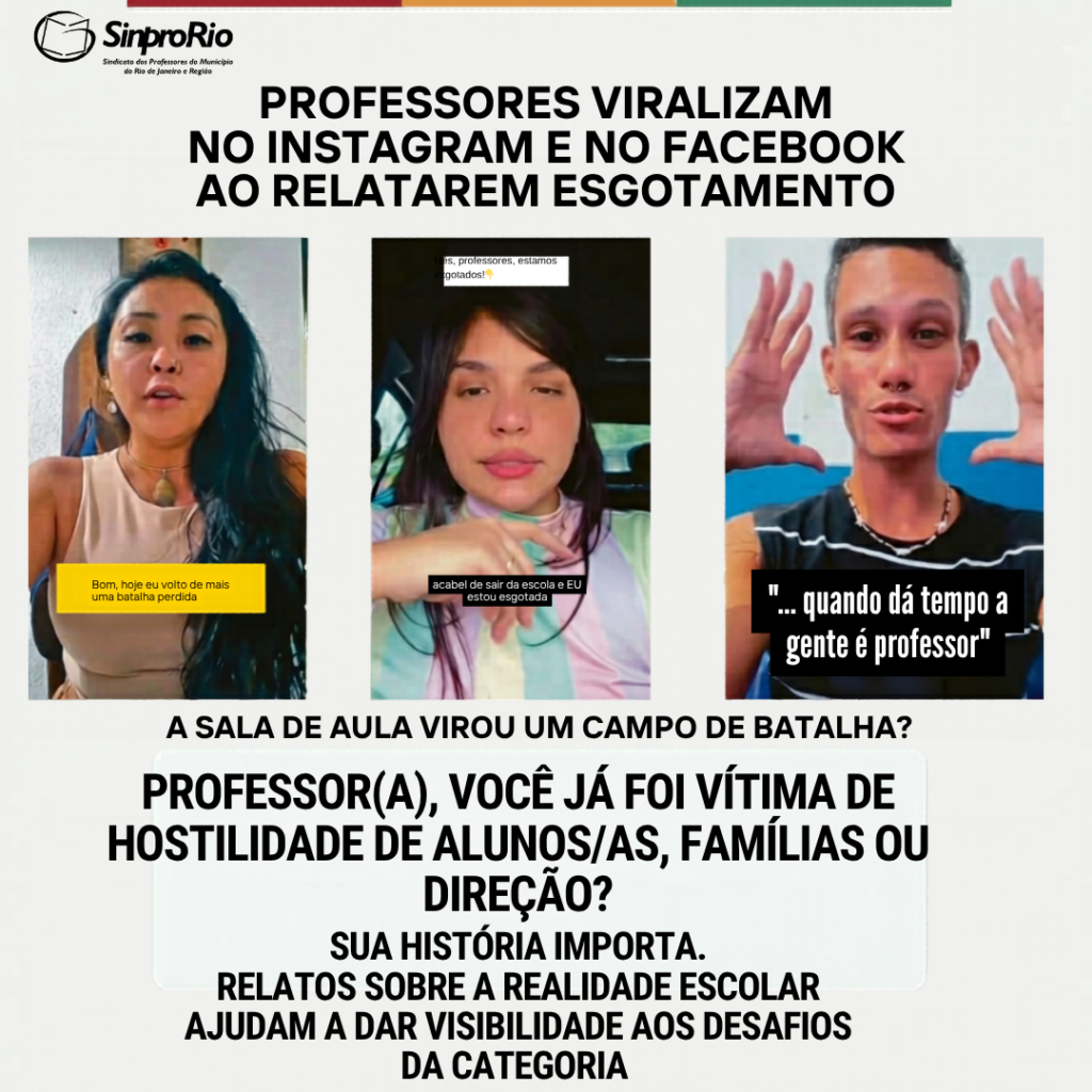 Professores Viralizam ao Relatar Esgotamento.