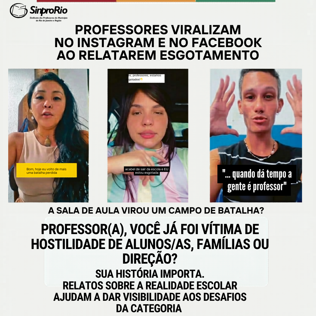 Professores Viralizam ao Relatar Esgotamento.