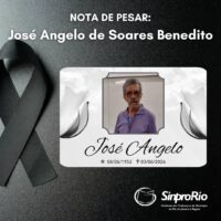Nota de pesar: ex-diretor José Angelo de Soares Benedito