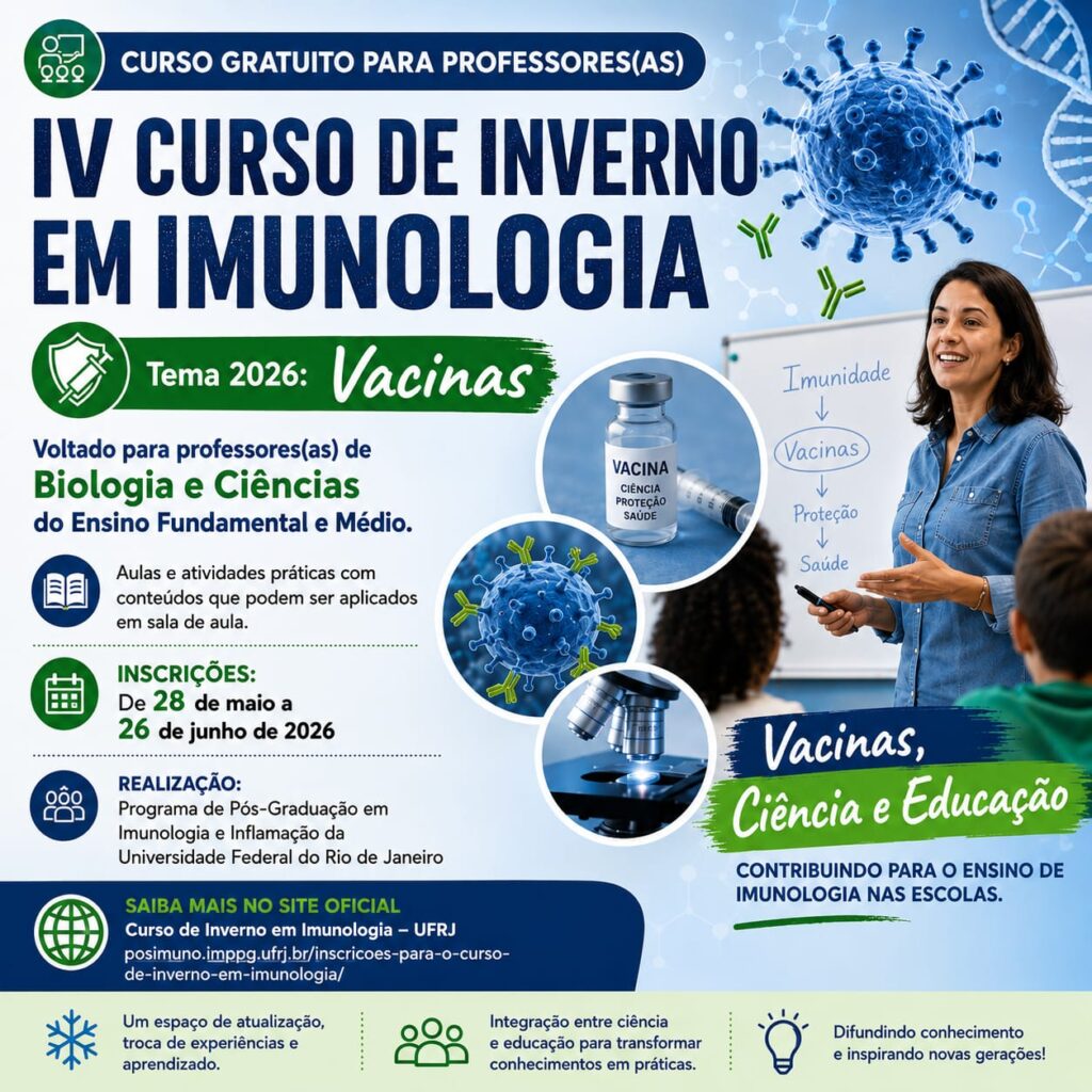 CURSO GRATUITO PARA PROFESSORES/AS!