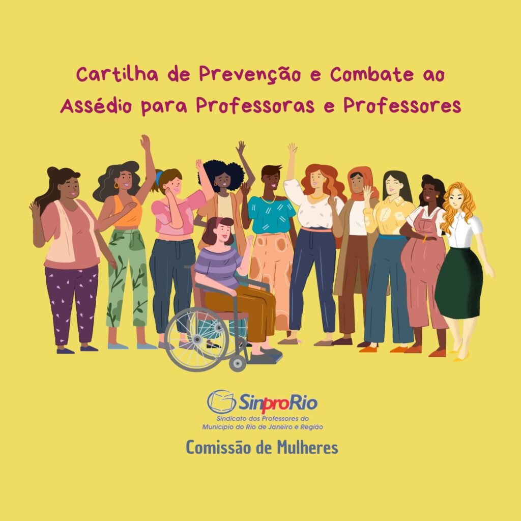 Cartilha de Prevenção e Combate ao Assédio para Professoras e Professores