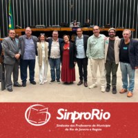 Sinpro-Rio em Brasília para celebrar os 35 anos da Contee!