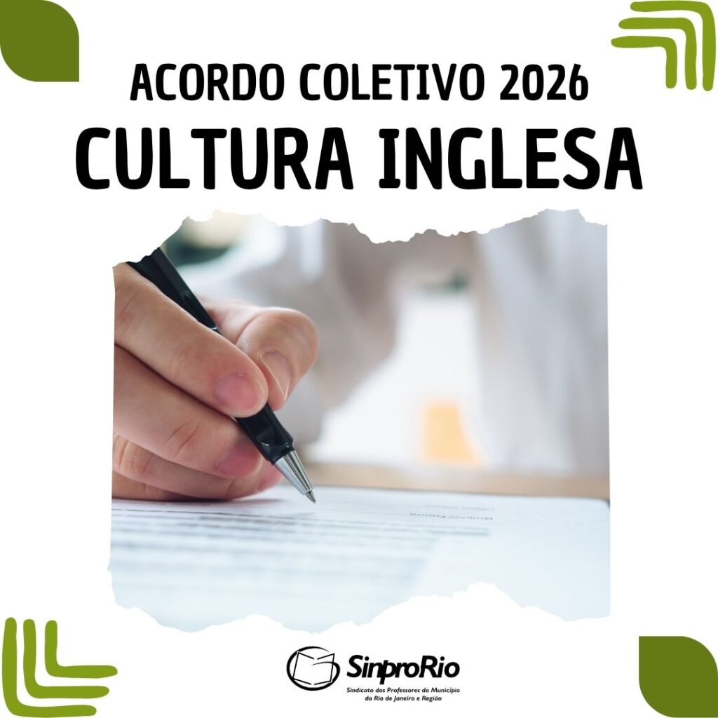 Camp. Salarial – Cultura Inglesa: assinado Acordo Coletivo de 2026