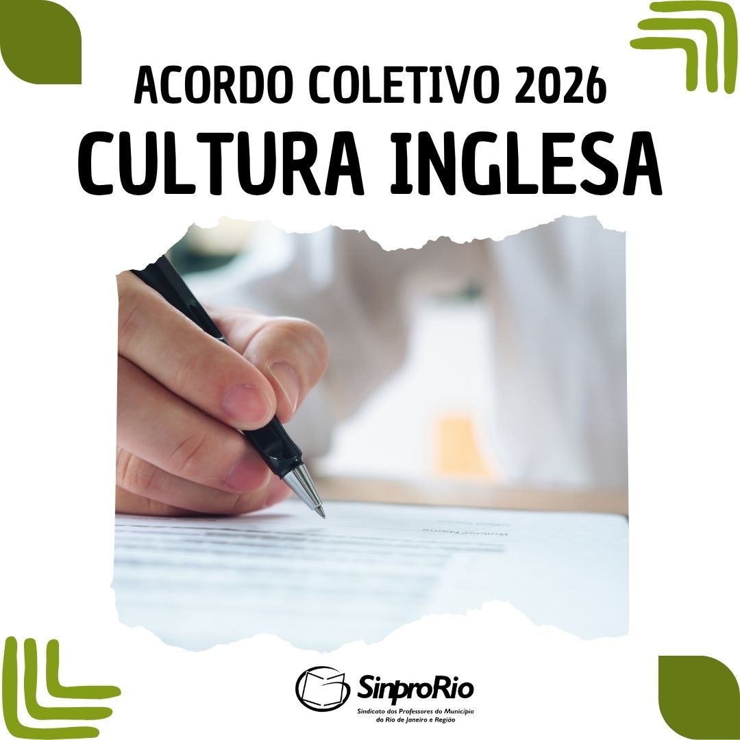 Camp. Salarial – Cultura Inglesa: assinado Acordo Coletivo de 2026