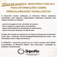 Veiga de Almeida: Ministério Público pede informações sobre irregularidades trabalhistas