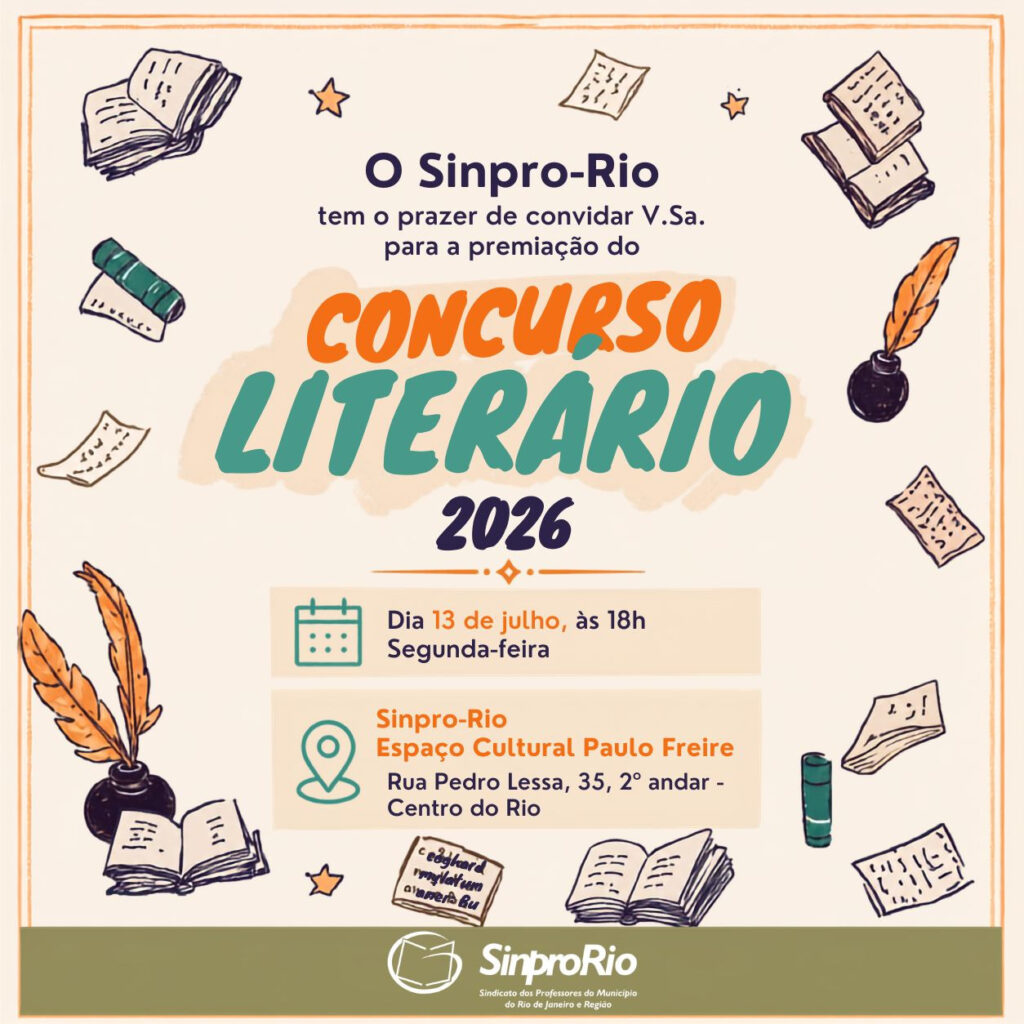 Premiação do Concurso Literário!