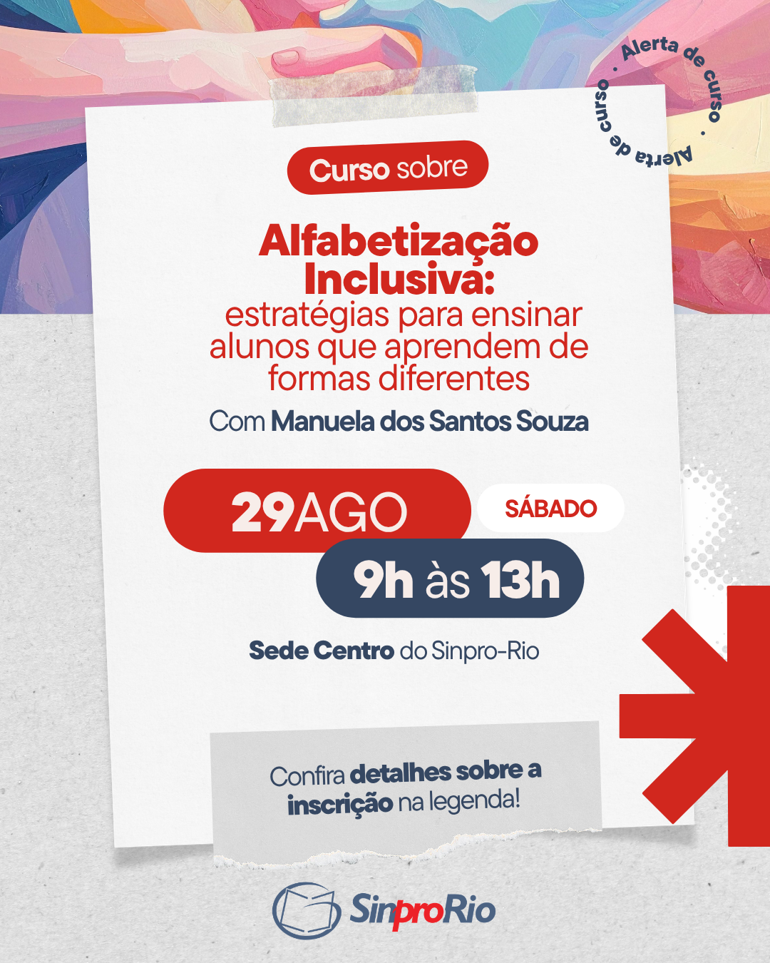 [2026/2] Alfabetização Inclusiva: estratégias para ensinar alunos que aprendem de formas diferentes