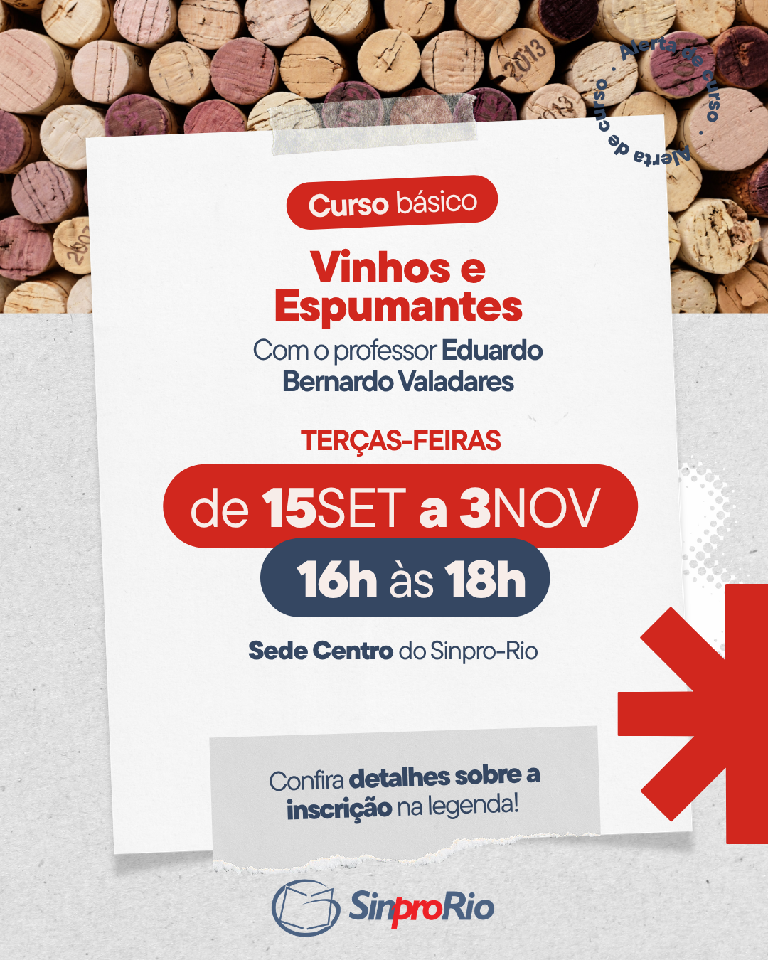 [2026/2] Curso Básico de Vinhos e Espumantes