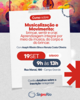 [2026/2] Musicalização e Movimento: brincar, sentir e criar