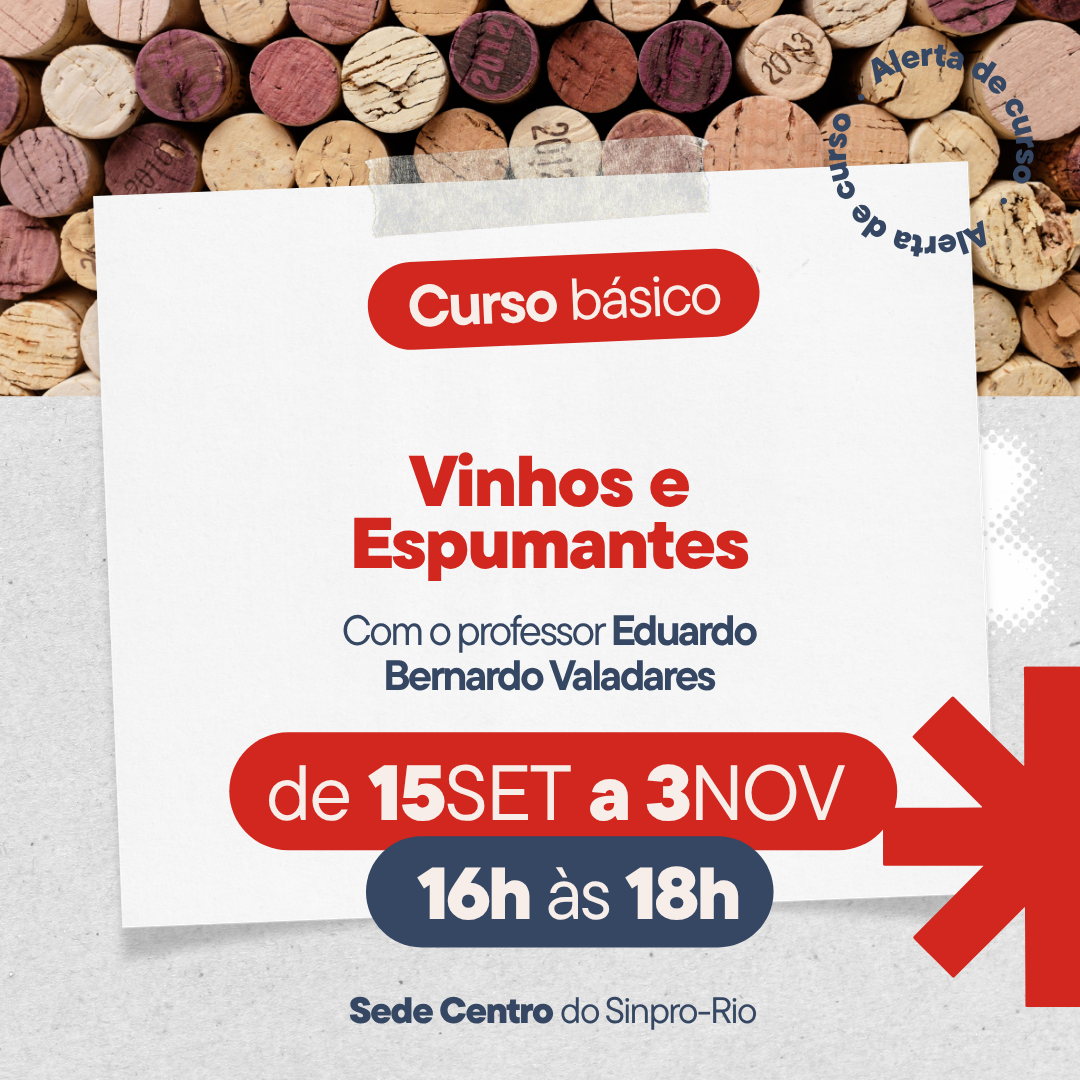 [2026/2] Curso Básico de Vinhos e Espumantes