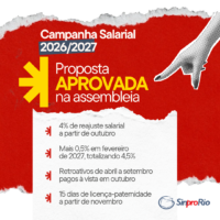 Camp. Salarial 2026 – Ed. Básica: Assembleia aprova por unanimidade proposta