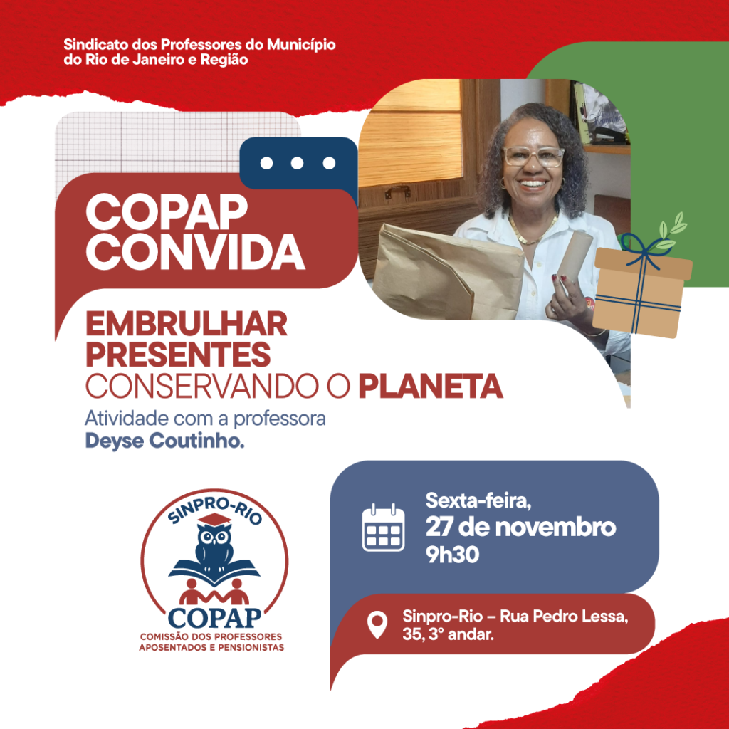 COPAP promove atividade sobre embalagens sustentáveis para presentes